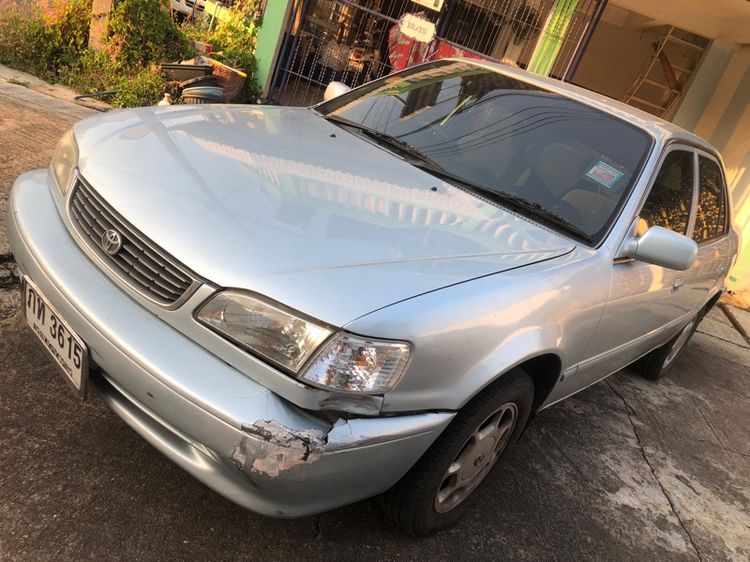 Toyota Corolla 2000 1.6 GXi Sedan เบนซิน ไม่ติดแก๊ส เกียร์อัตโนมัติ เทา รูปที่ 2