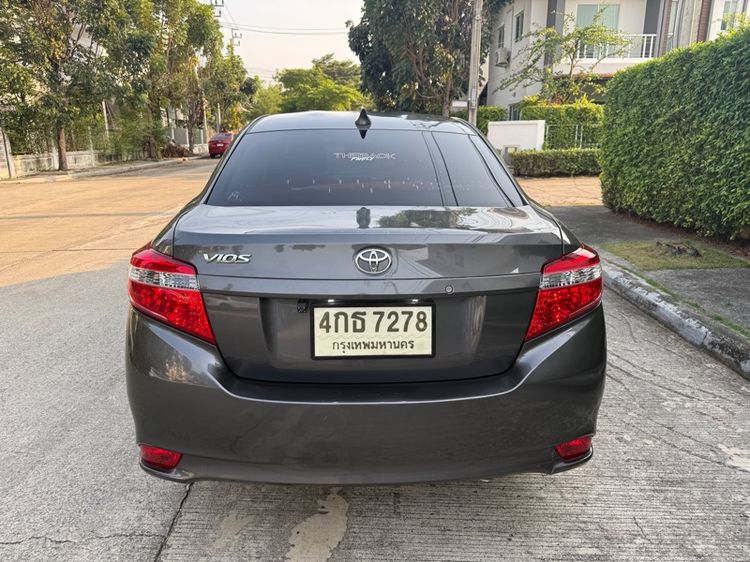 Toyota Vios 2014 1.5 J Sedan เบนซิน ไม่ติดแก๊ส เกียร์อัตโนมัติ เทา รูปที่ 4