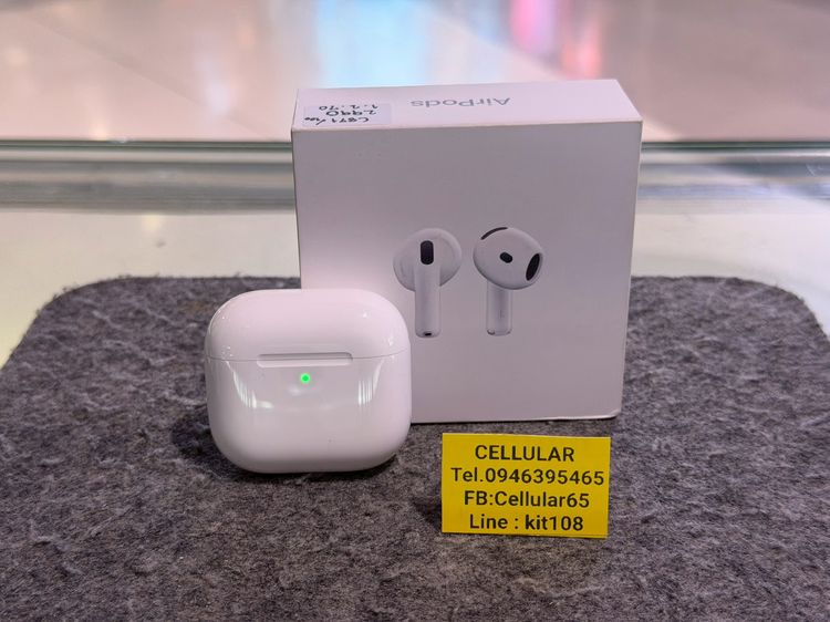 AirPods 4 สภาพสวยมาก ประกันศูนย์ไทยเกือบปี ครบกล่อง รูปที่ 2
