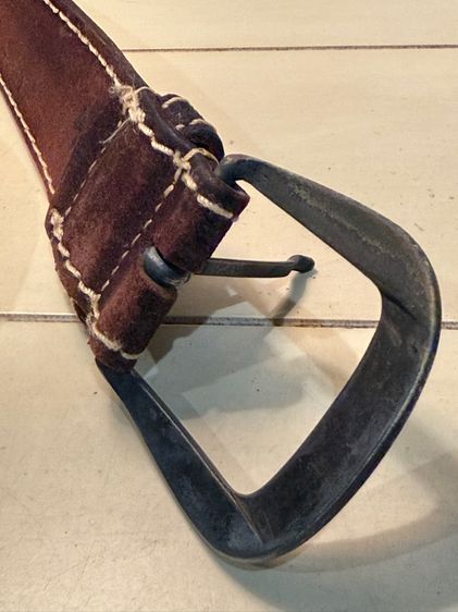 Replay suede belt made in Italy  รูปที่ 2