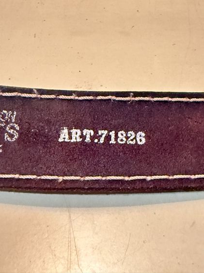 Replay suede belt made in Italy  รูปที่ 5
