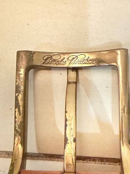 Brooks Brathers belt made in Italy  รูปที่ 2