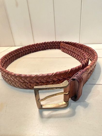 เข็มขัด Brooks Brathers belt made in Italy 