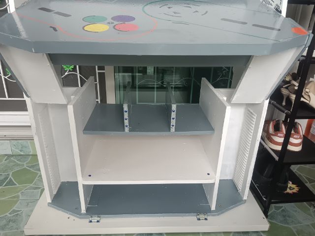 ชั้นวางทีวีแบบแขวน Diy  รูปที่ 14