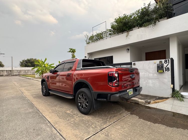 Ford Ranger 2023 2.0 Wildtrak 4WD Pickup ดีเซล เกียร์อัตโนมัติ ส้ม รูปที่ 4