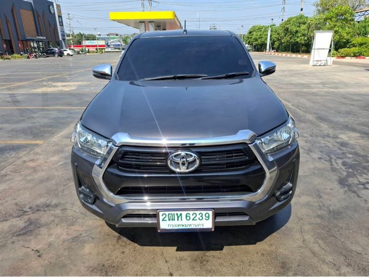 Toyota Hilux Revo 2019 2.4 E Pickup ดีเซล เกียร์อัตโนมัติ เทา รูปที่ 3