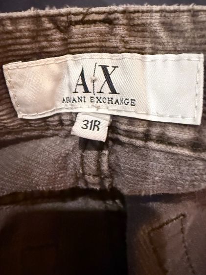 Armani Exchange cord pants made in China  รูปที่ 10