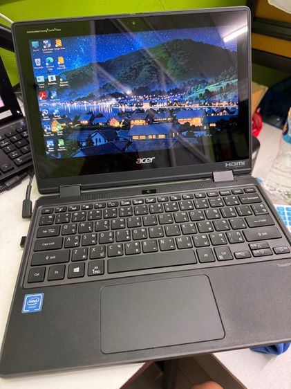 โน้ตบุ้ค 2 in 1  travelmate 360 องศา