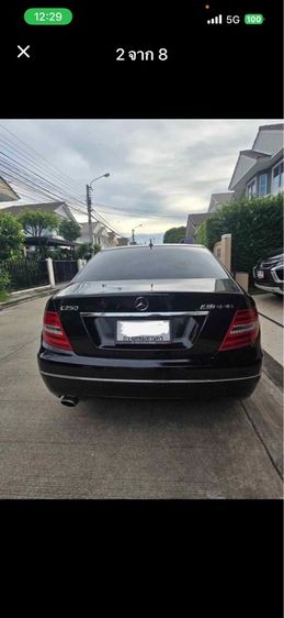 Mercedes-Benz C-Class 2011 C250 CGI Sedan เบนซิน เกียร์อัตโนมัติ ดำ รูปที่ 4