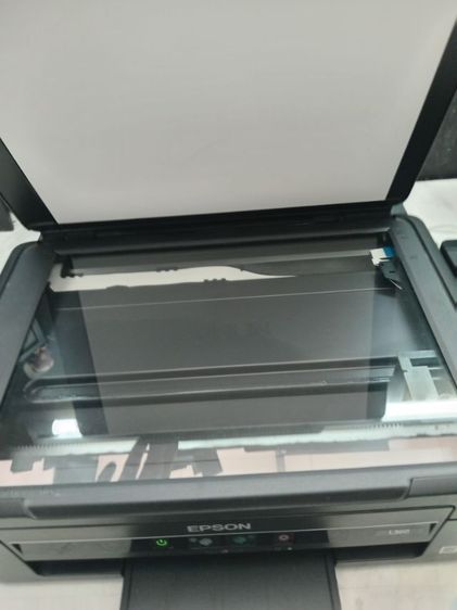 ปริ้นเตอร์มือสองพร้อมใช้งาน epson l360 ปริ้นสแกนถ่ายเอกสารได้เครื่องสภาพสวยระบบแทงค์แท้โรงงานมีหมึกพร้อมใช้งานทันที