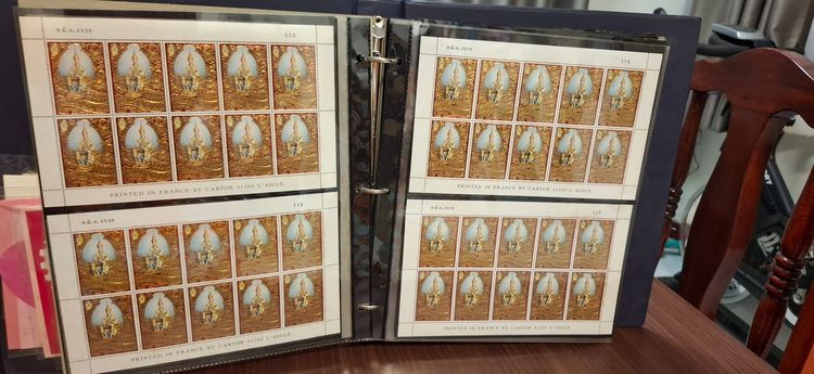 อัลบั้มแสตมป์ 4 เล่ม รูปที่ 8