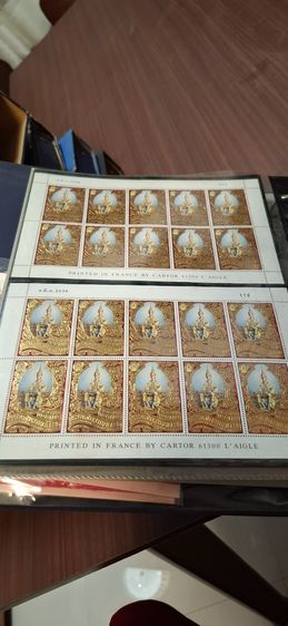 อัลบั้มแสตมป์ 4 เล่ม รูปที่ 5