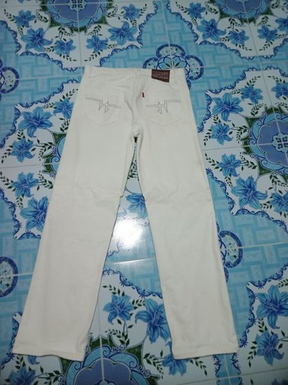 กางเกงยีนส์ HIEND ผ้าขาว รูปที่ 2