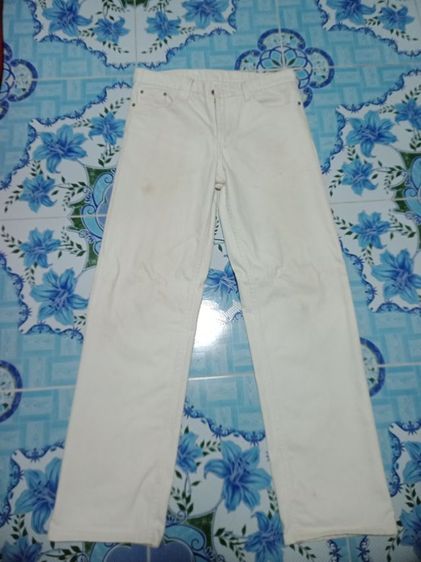 กางเกงยีนส์ HIEND ผ้าขาว