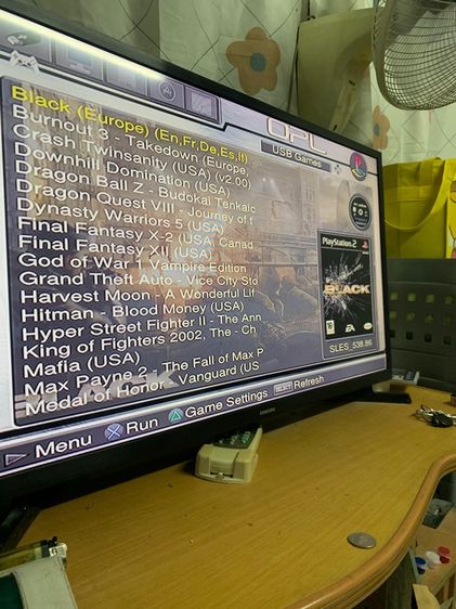 Sony เครื่องเกมส์โซนี่ เพลย์สเตชั่น PS2 (Playstation 2) เชื่อมต่อไร้สายได้ PlayStation 2 slim