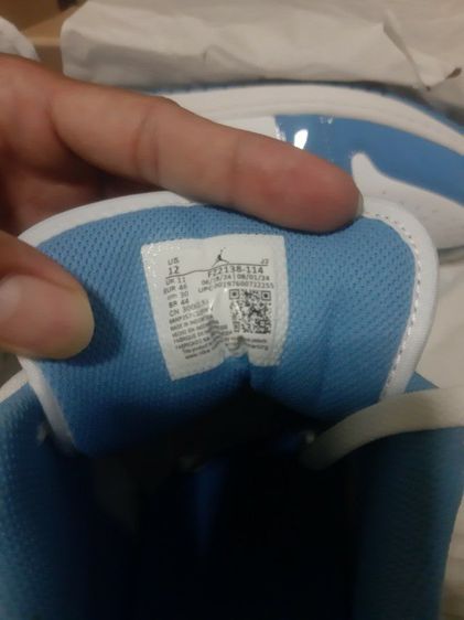 Nike air Jordan low ของแท้มือ1 ไม่เคยใช้งาน ใช้มาจากช๊อป jd sports แฟชั่นไอซ์แลนด์ รูปที่ 7