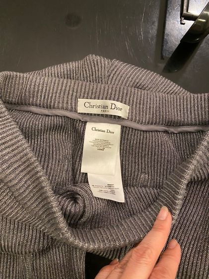 คริสเตียนดิออร์ กริสเตอร์ กางเกงทรงสวย สภาพใหม่เอี่ยม รูปที่ 5