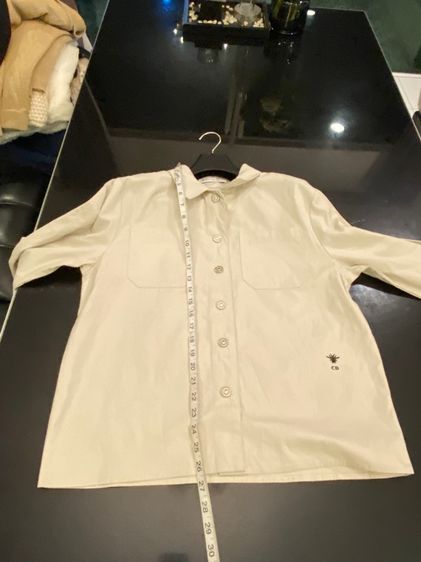 คริสเตียนดิออร์(ติดจองค่ะ) เสื้อเชิ้ตสภาพใหม่เอี่ยม รูปที่ 9