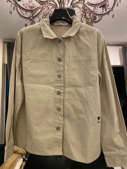 คริสเตียนดิออร์(ติดจองค่ะ) เสื้อเชิ้ตสภาพใหม่เอี่ยม รูปที่ 2