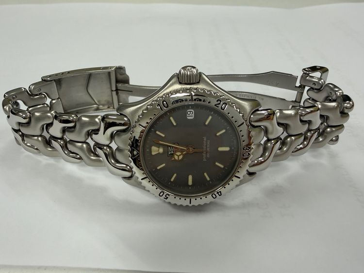 Tag Heuer TAG-HEUER ก้างปลา หน้าเทา ขนาด Boy Size 