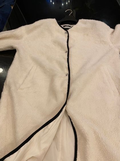 ชาแนล เสื้อโค้ทกันหนาว เนื้อผ้าขนแกะนุ่มไ สภาพใหม่เอี่ยม รูปที่ 13