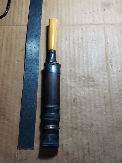 เครื่องรางมีดหมอขุดว่านหลวงพ่อเดิมไป 5 นิ้วยาวรวม 9 นิ้วเก่า รูปที่ 8