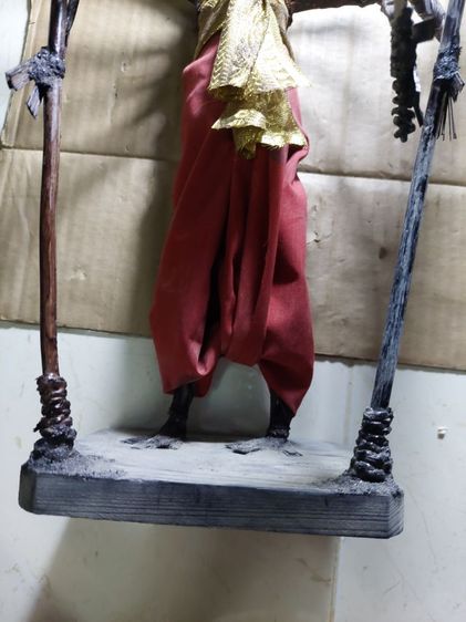 เครื่องรางหุ่นพยนต์อาจารย์ลอยอยุธยาสูง 18 นิ้ว 10 กร รูปที่ 7