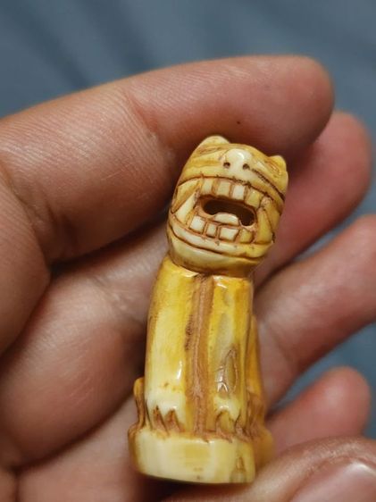 เสือหลวงพ่อปาน พิมพ์อ้าปากตัวผู้ ตัวใหญ่สง่า รูปที่ 2