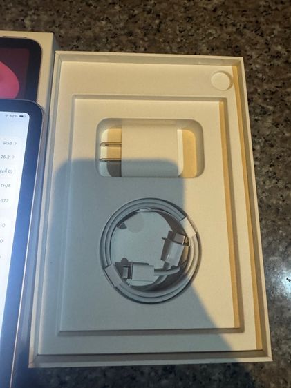 ขายiPadMini6สีใหม่หายากPink256กิ๊กWifi Celluer ใส่ซิมได้ยกกล่องอีมี่ตรงอุปกรยังไม่แกะใช้จอสวยกริปๆหายากมากๆถูกมากกกก รูปที่ 7