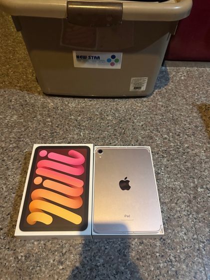 ขายiPadMini6สีใหม่หายากPink256กิ๊กWifi Celluer ใส่ซิมได้ยกกล่องอีมี่ตรงอุปกรยังไม่แกะใช้จอสวยกริปๆหายากมากๆถูกมากกกก รูปที่ 2