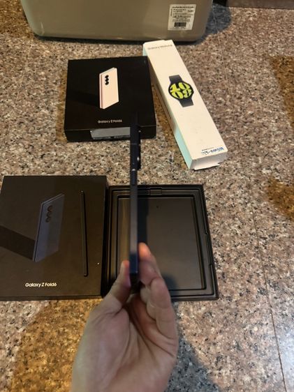 ขายSamsungFold6สีใหม่หายากน้ำเงิน256กิ๊กมีกล่องจอกางสุดจอสวยกริปหายากมากๆสวยๆใช้งานดีถูกมากกก รูปที่ 6