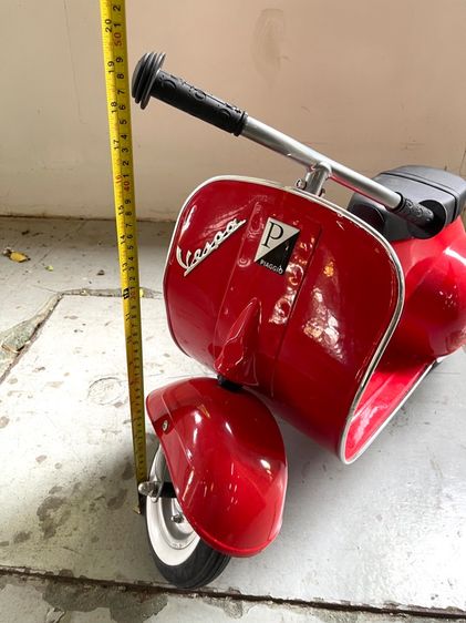 รถถีบเด็ก เวสป้า สีแดง สะสม รูปที่ 11