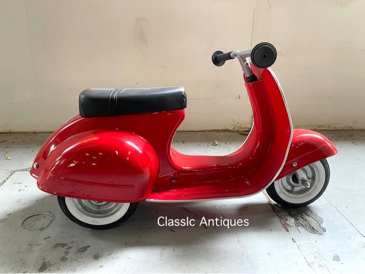 รถถีบเด็ก เวสป้า สีแดง สะสม รูปที่ 7