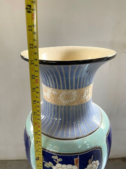 แจกันจีน ลายดอกไม้สี่ฤดู เก่าสะสม รูปที่ 10