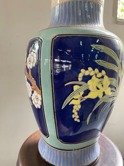 แจกันจีน ลายดอกไม้สี่ฤดู เก่าสะสม รูปที่ 15