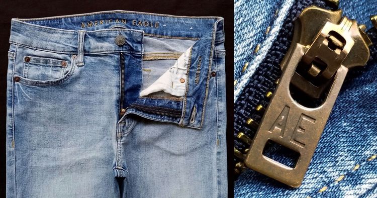 ทรง SLIM ยีนส์ AMERICAN EAGLE  รูปที่ 8