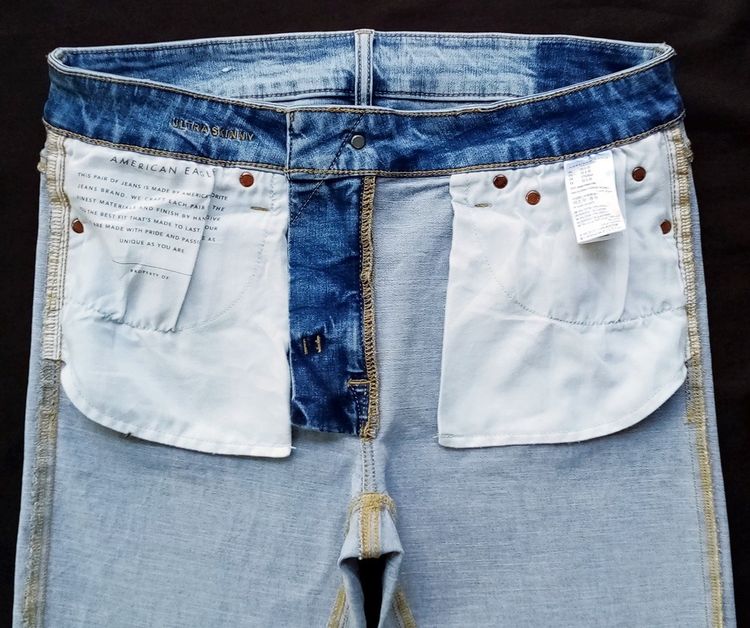 ทรง SLIM ยีนส์ AMERICAN EAGLE  รูปที่ 14