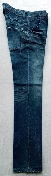 NEIL BARRETT ยีนส์ด้าน เคลือบเงา (wax) รูปที่ 4