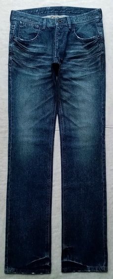 NEIL BARRETT ยีนส์ด้าน เคลือบเงา (wax) รูปที่ 2