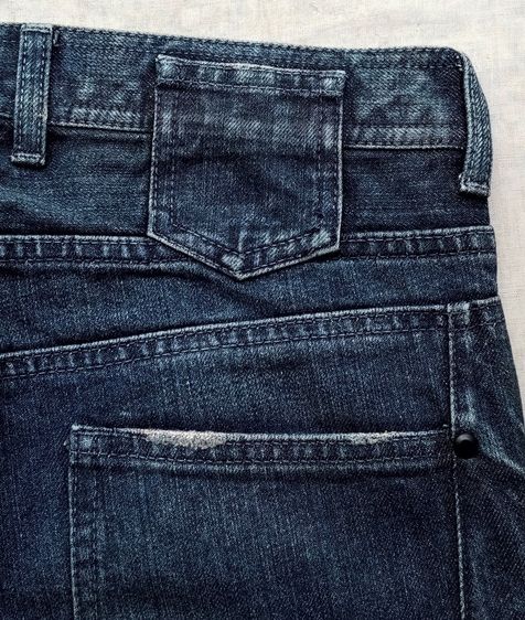 NEIL BARRETT ยีนส์ด้าน เคลือบเงา (wax) รูปที่ 16