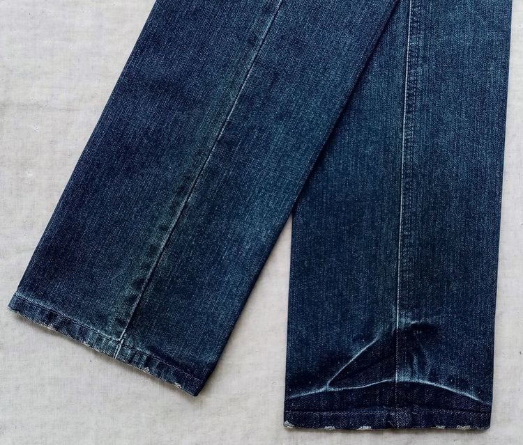 NEIL BARRETT ยีนส์ด้าน เคลือบเงา (wax) รูปที่ 18