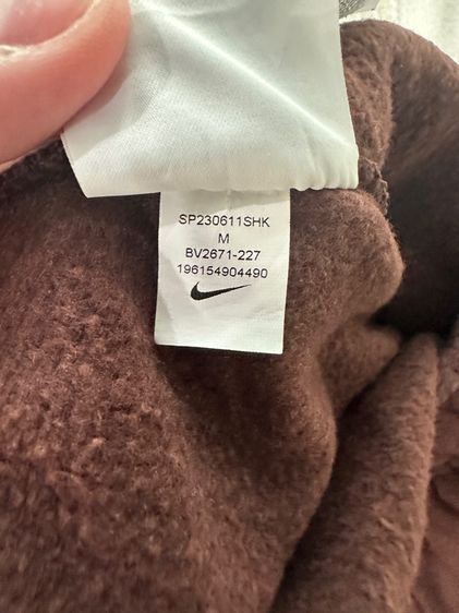 กางเกงสเว็ตเตอร์สีน้ำตาลเข้ม แบรนด์ Nike Club Fleece รูปที่ 7
