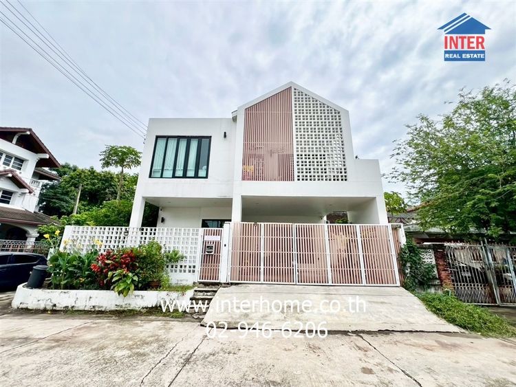 บ้านเดี่ยว 2 ชั้น 52 ตร.ว. หมู่บ้านประชาชื่น สามัคคี63 ซอยประชาชื่น16 ถนนสามัคคี ถนนสามัคคีซอย63 ปากเกร็ด นนทบุรี