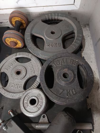 เครื่องออกกําลังกาย แผ่นน้ำหนัก อะไหล่ รูปที่ 11