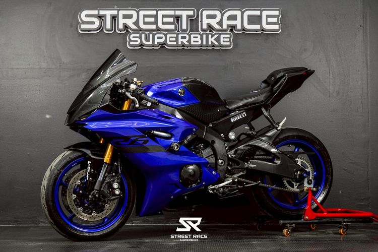  YZF-R6 ปี 2018 น้ำเงิน-ดำ  ตัวแรงสายสนาม ของแต่งแน่น ฟรีดาวน์  รูปที่ 5