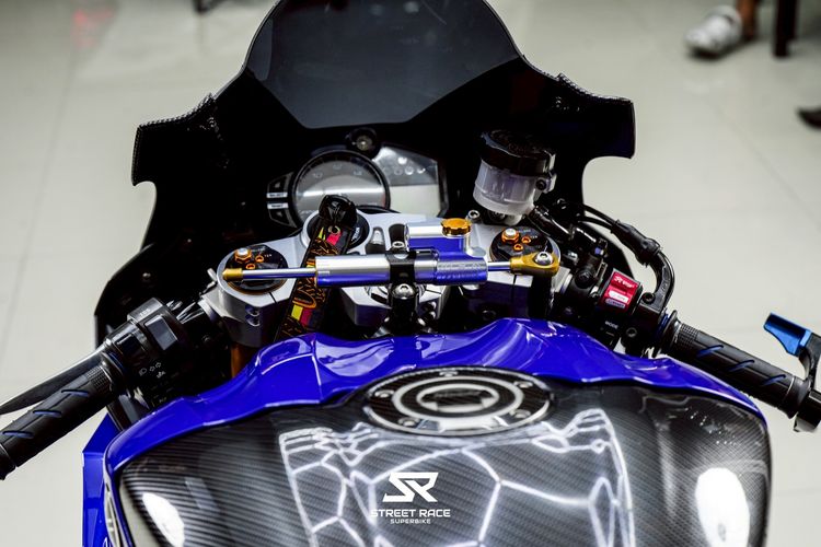  YZF-R6 ปี 2018 น้ำเงิน-ดำ  ตัวแรงสายสนาม ของแต่งแน่น ฟรีดาวน์  รูปที่ 6