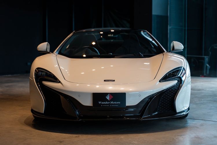 McLaren 650S 2016 3.8 Spider Sedan เบนซิน ไม่ติดแก๊ส เกียร์อัตโนมัติ ขาว รูปที่ 2