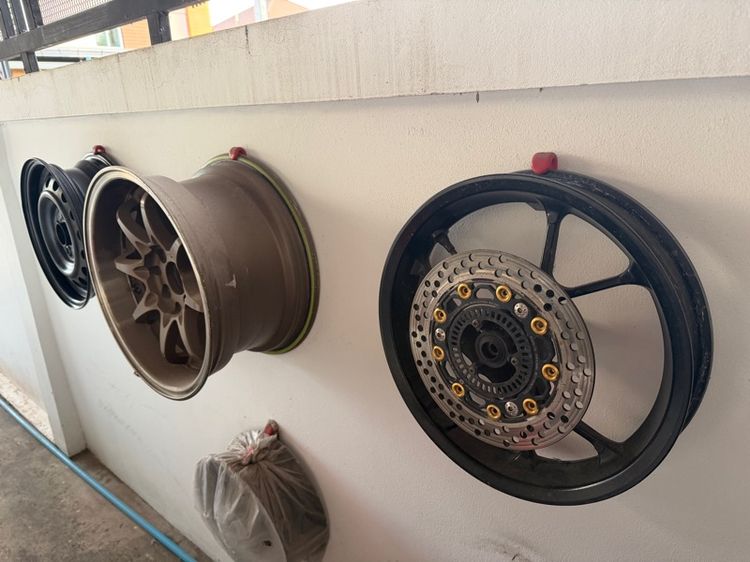 ล้อกระทะ หน้า-หลัง สภาพสวย  รูปที่ 7