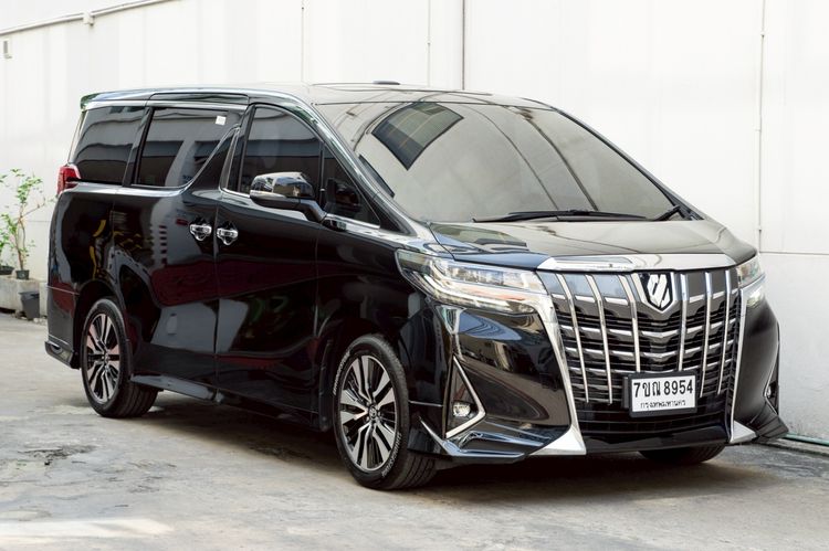 รถ Toyota Alphard 3.5 Executive Lounge สี ดำ