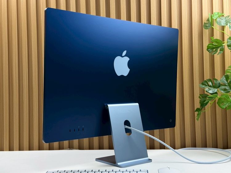 iMac 24-inch M1 2021 Ram8GB SSD256GB CPU8-Core GPU8-Core 4Ports Blue รูปที่ 6